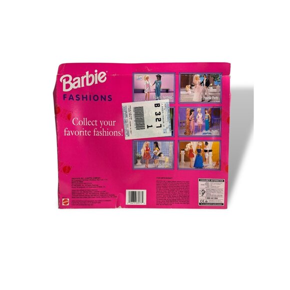 1998 Mattel Barbie Fashion Gift Pack 6 Outfits New Sealed - Picture 4 of 7